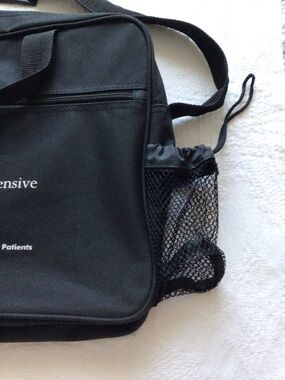 Black Laptop Bag with Adjustable Shoulder Strap